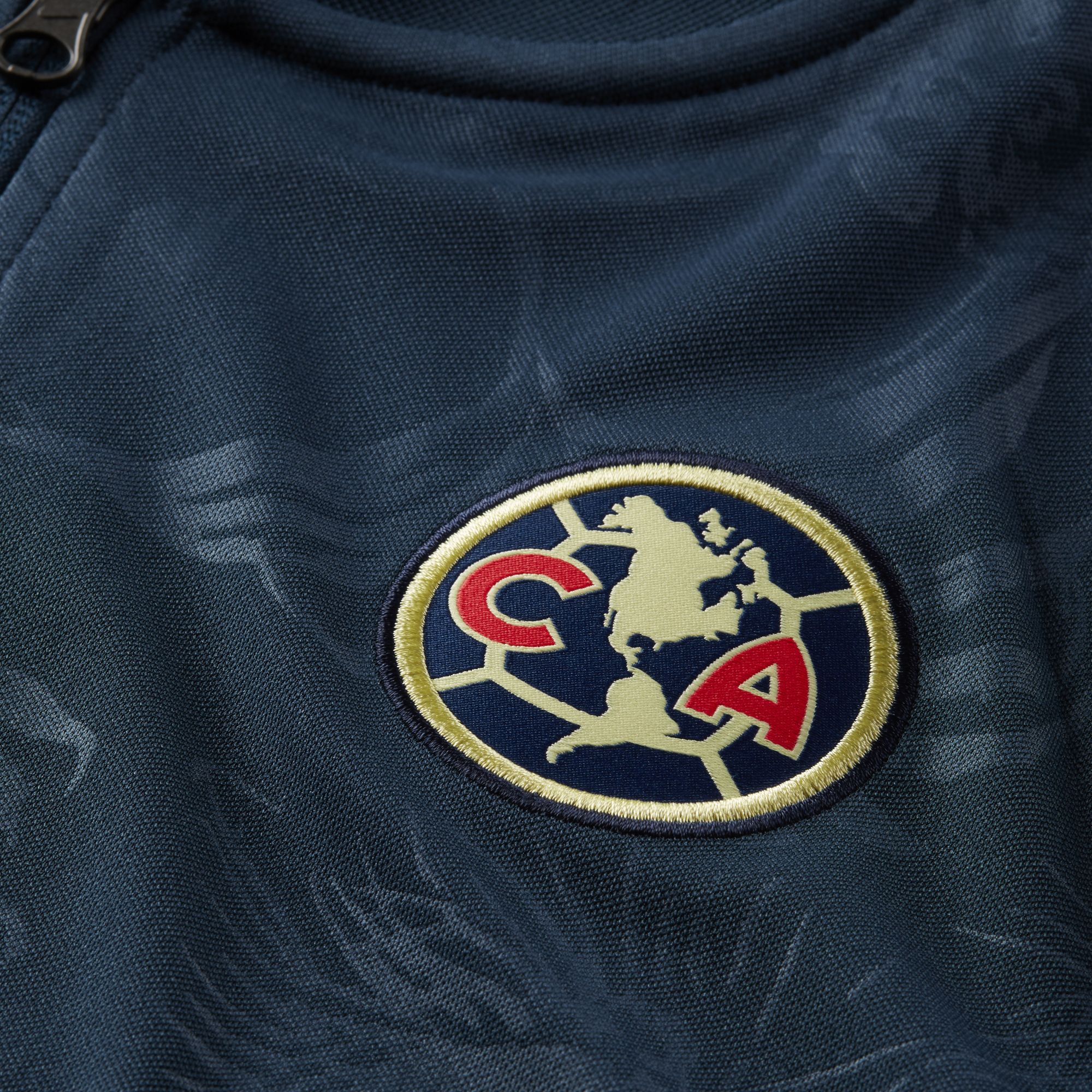 Club America Men's Full-Zip Soccer Track Jacket