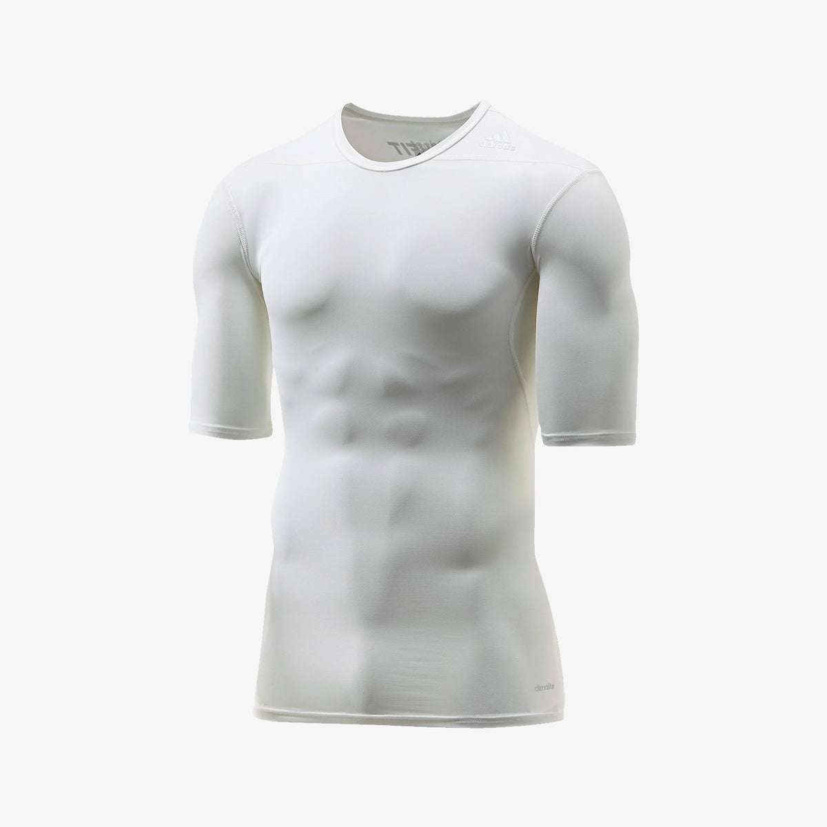 TechFit Compression Base Training Tee White Men&#39;s