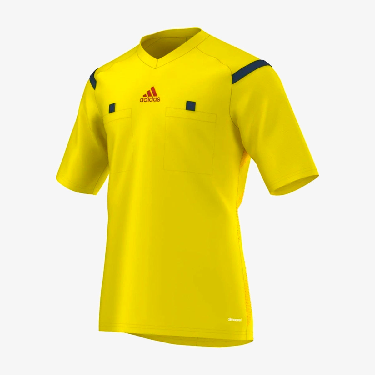 Men&#39;s Referee 14 Short-Sleeve Jersey - Vivid Yellow/Navy