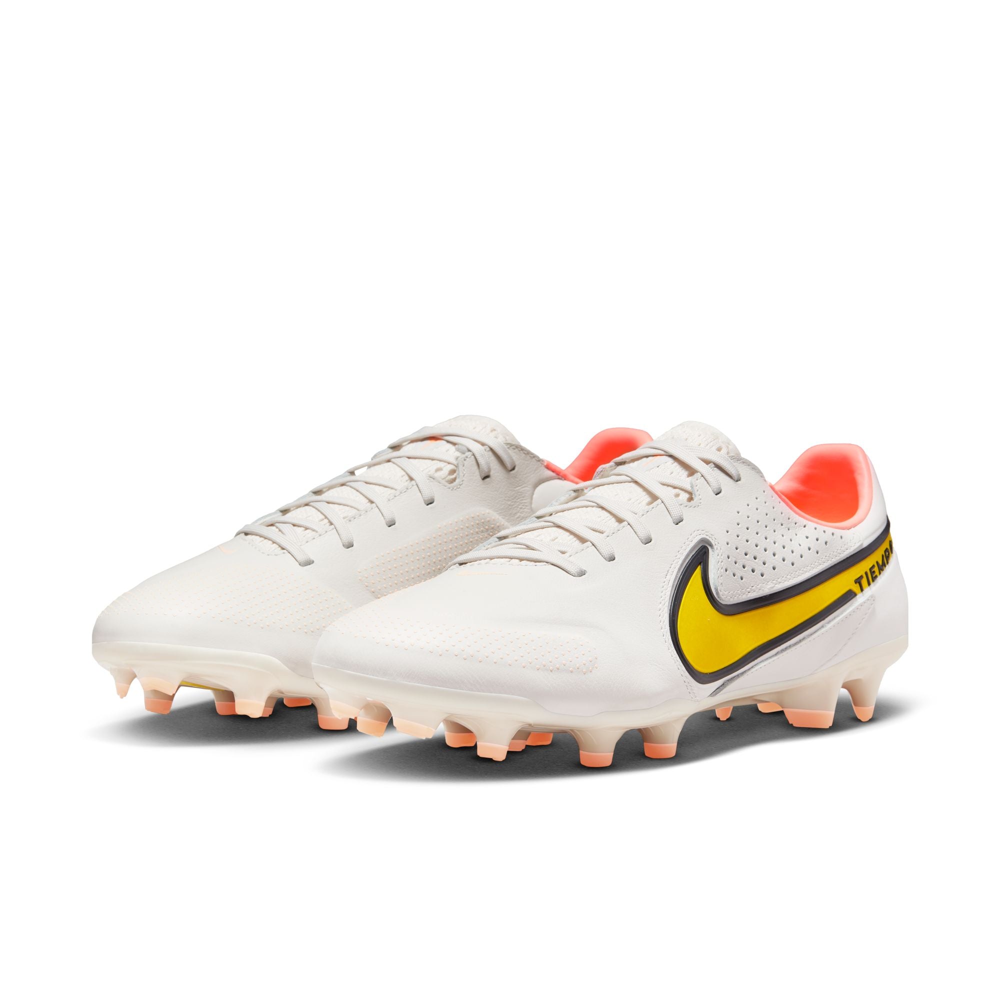 Nike Tiempo Legend 9 Pro FG Firm Ground Soccer Cleat White