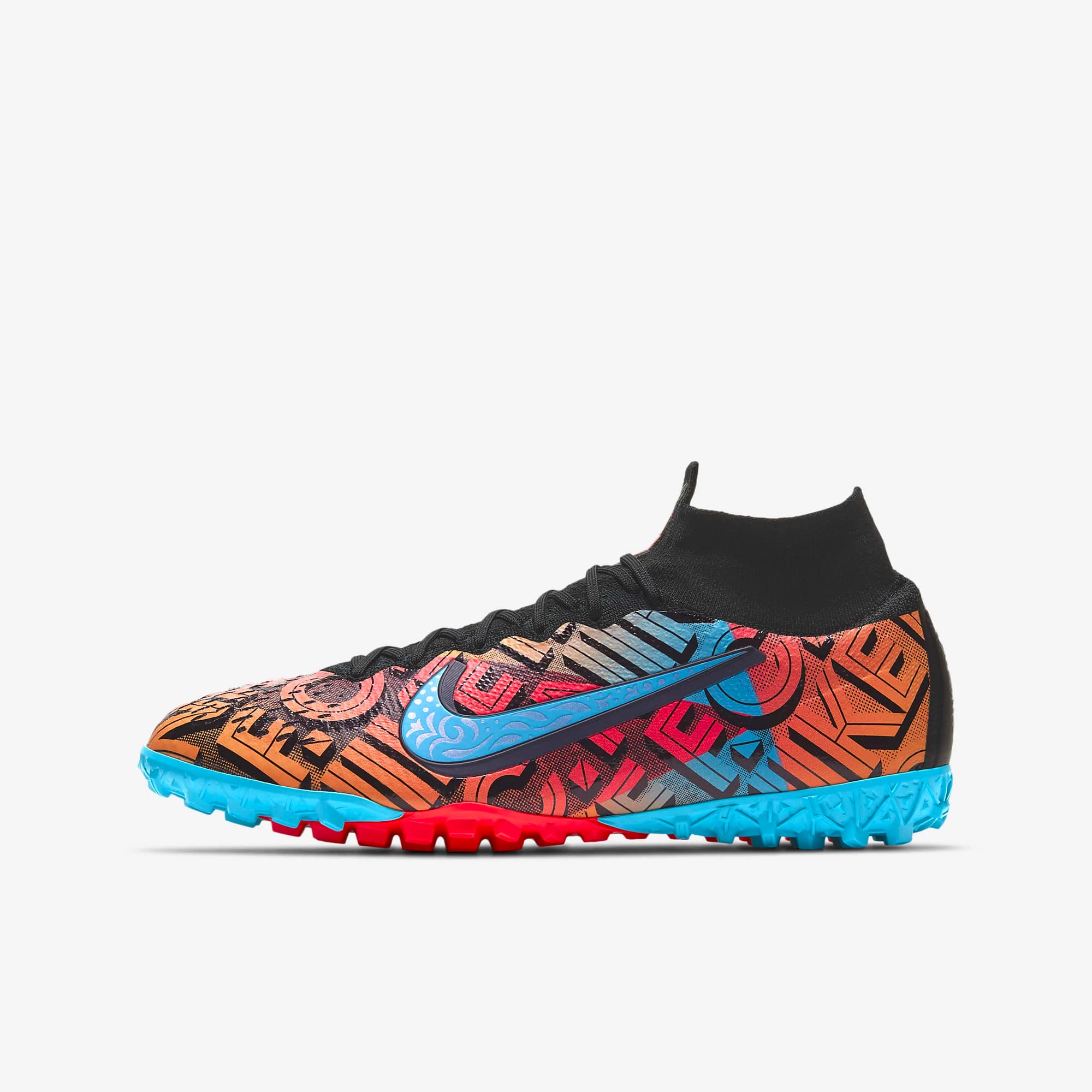 MERCURIAL SOUTH MEXICO CITY SUPERFLY 7 ELITE TURF BLACK