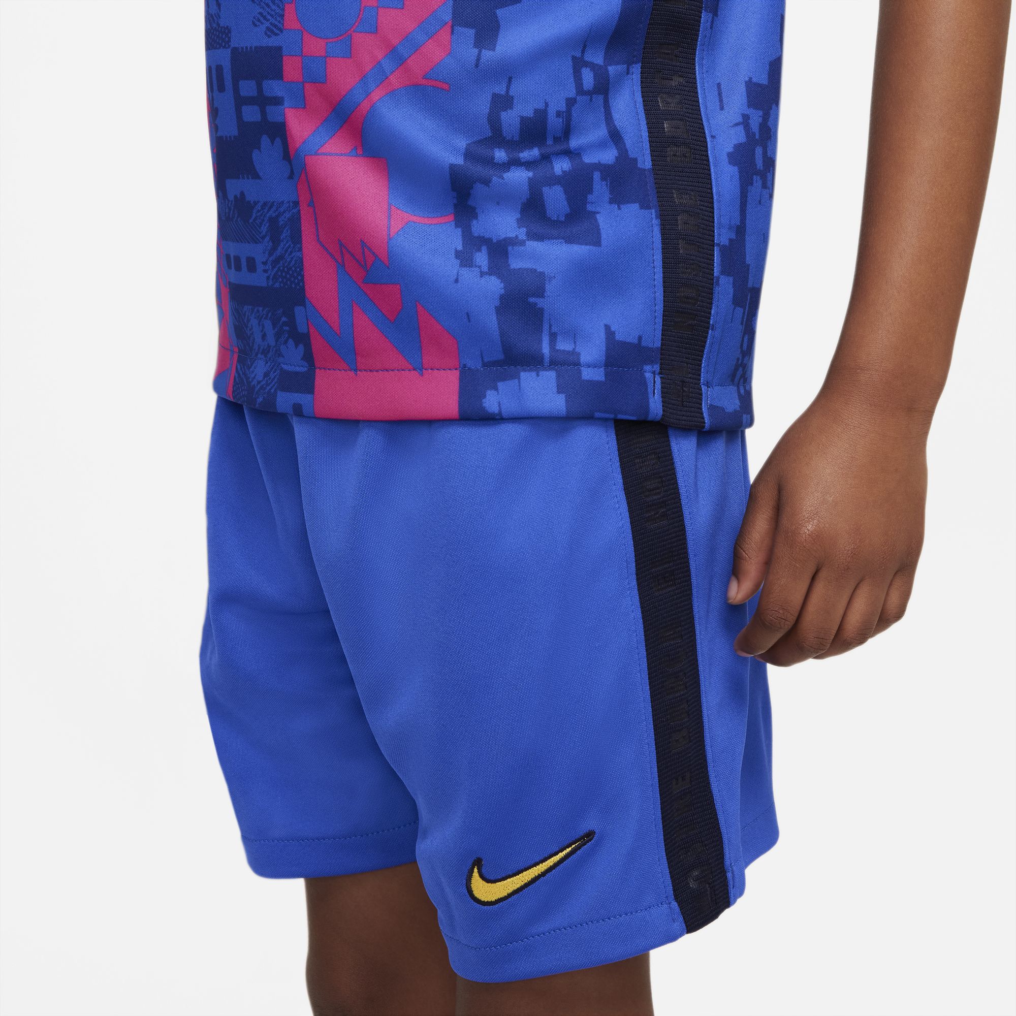 FC Barcelona 2021/22 Third Little Kids' Soccer Kit