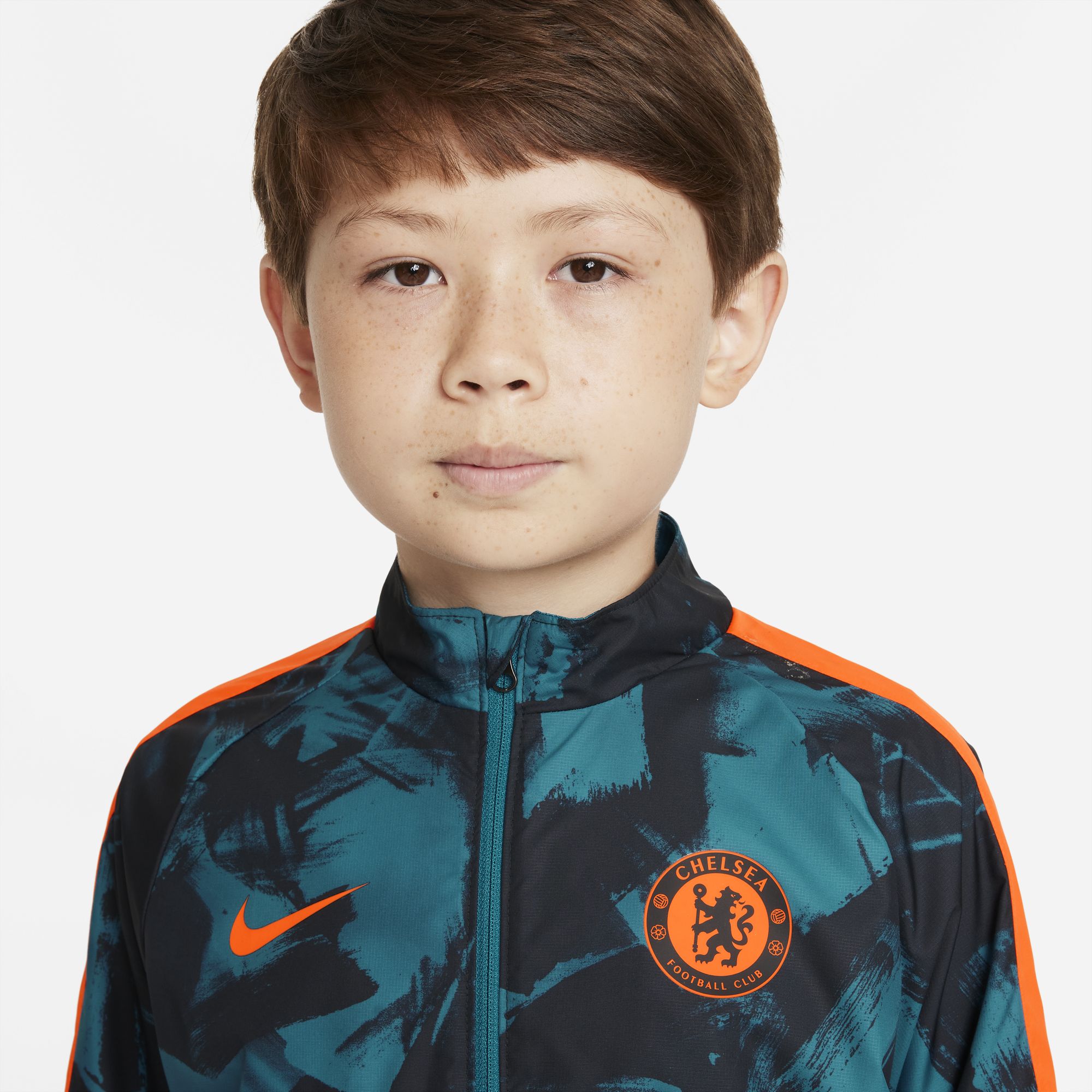 Chelsea FC Repel Academy AWF Big Kids' Nike Dri-FIT Soccer Jacket