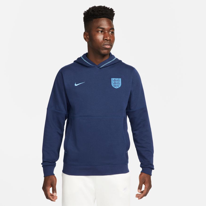 Nike England Men&#39;s French Terry Soccer Hoodie