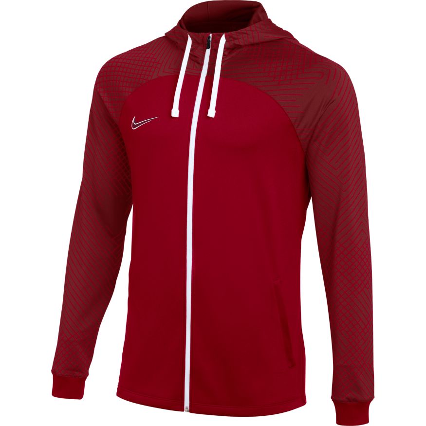 Buy Nike Mens Team Woven Dri-Fit Full Zip Jacket, Scarlet/White, Large at  Amazon.in