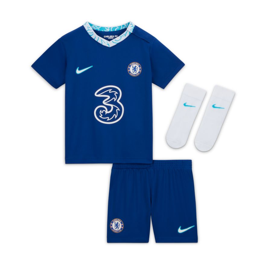  Nike Chelsea Home Youth Soccer Jersey 17/18 (XS) Blue : Sports  & Outdoors