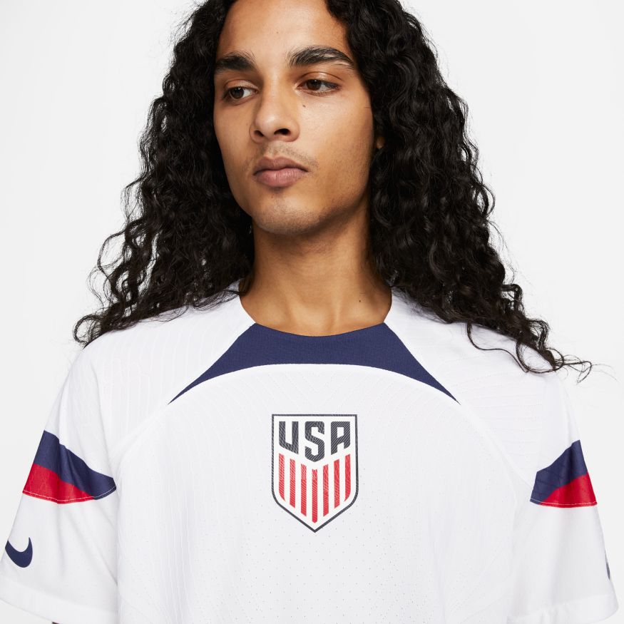 Nike U.S. 2022/23 Match Home Men's Nike Dri-FIT ADV Soccer Jersey - DN0638-101-NIKE by Nike | Available at Niky's Sports