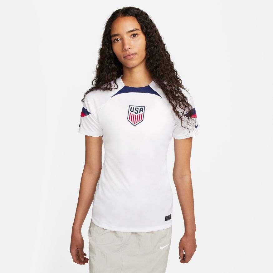 U.S. 2022/23 Stadium Home Women&#39;s Nike Dri-FIT Soccer Jersey