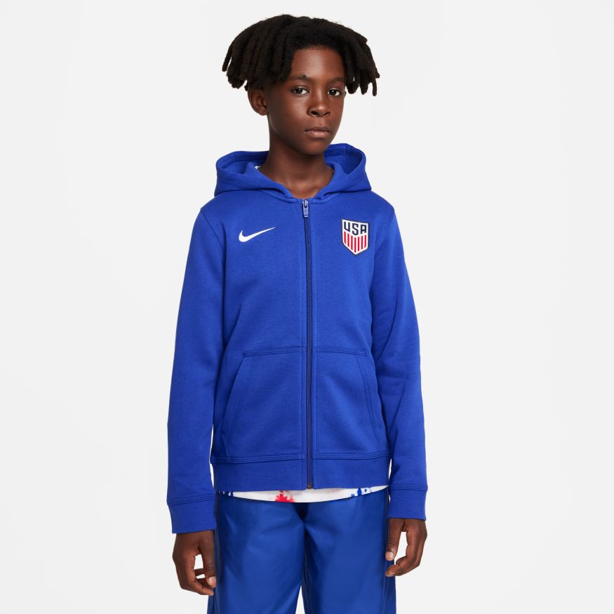 Nike U.S. Big Kids Full Zip Hoodie