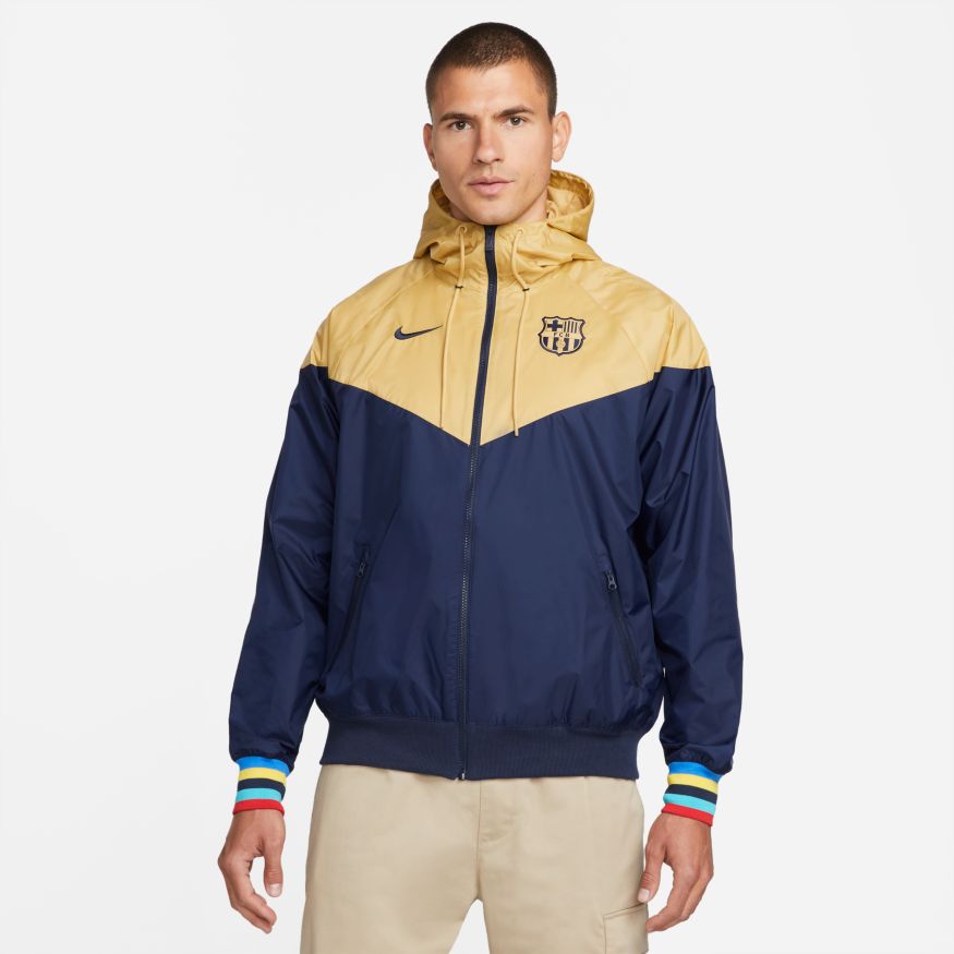 FC Barcelona Windrunner Men&#39;s Full-Zip Hooded Jacket