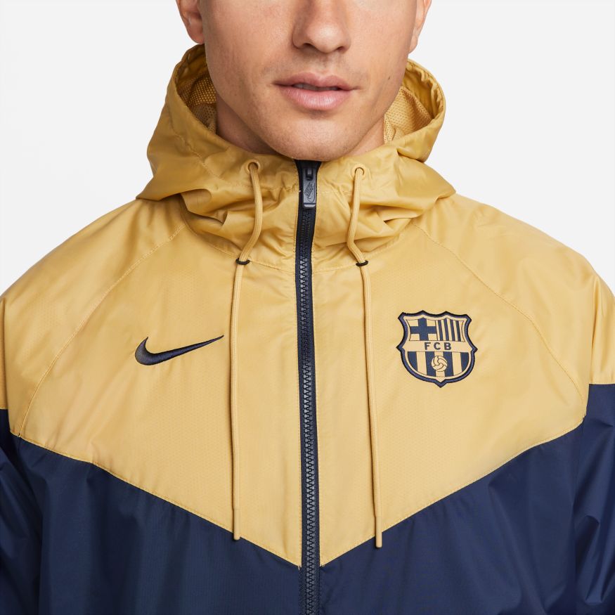 FC Barcelona Windrunner Men's Full-Zip Hooded Jacket