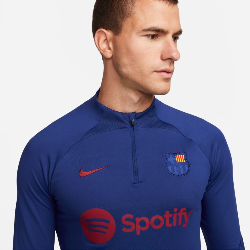 Nike FC Barcelona Strike Men's Dri-FIT Soccer Drill Top