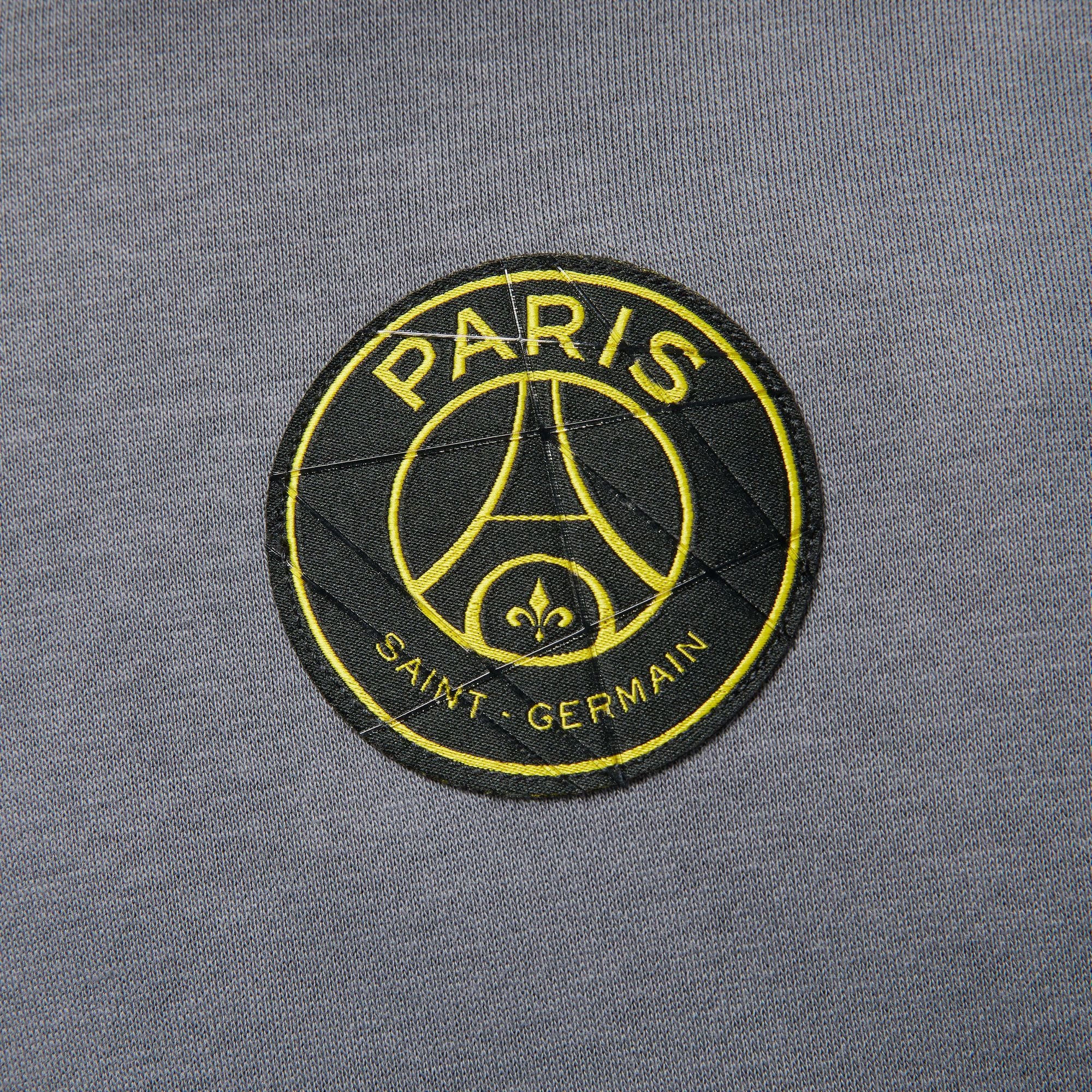 Jordan PSG Fleece Hoodie Gray Men's