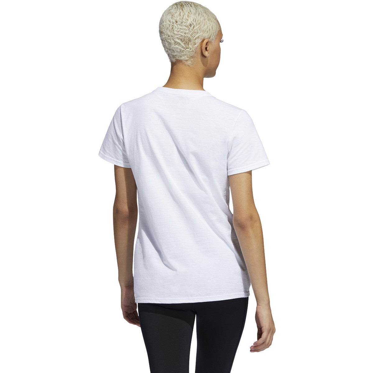 AMPLIFIER TEE WHITE BLANK WOMENS