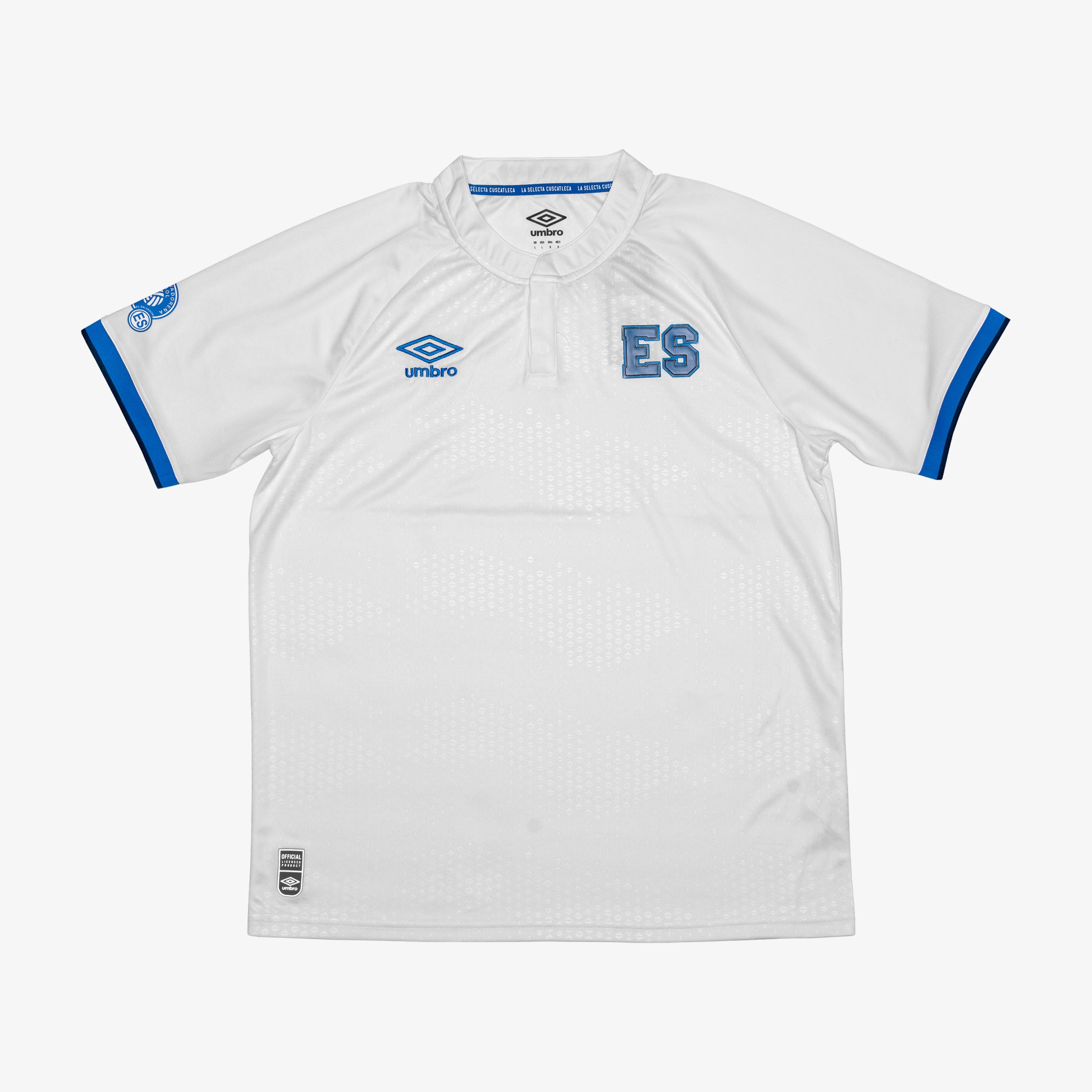 EL SALVADOR AWAY WHITE SOCCER JERSEY 2023 CAMISA BLANCA DE EL SALVADOR MEN  SIZES