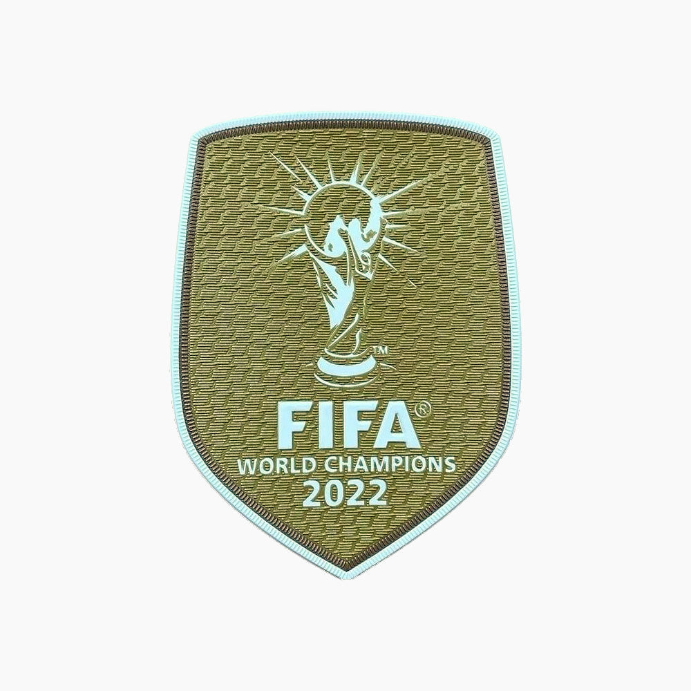 Argentina 3 Star Home World Cup 2022 Jersey With All Badges