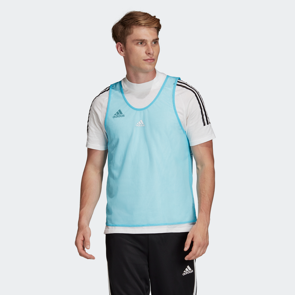 adidas Pro Bib 20 Cyan Training Vest