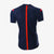 Men's Referee 14 Short-Sleeve Jersey - Navy/solar Zest