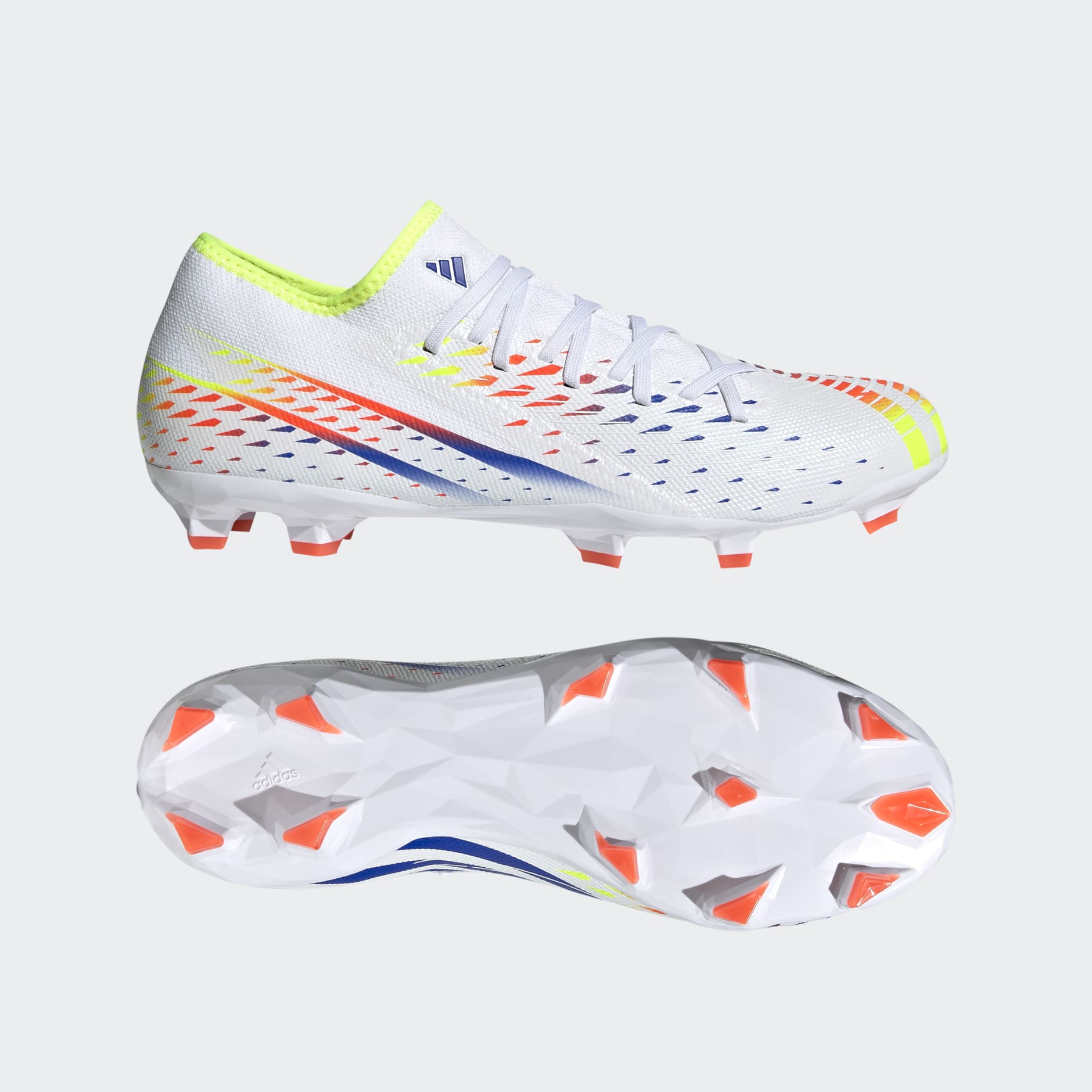 adidas PREDATOR EDGE.3 LOW FIRM GROUND SOCCER CLEATS