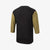 Men's LAFC Henley 3/4 Sleeve Black and Gold