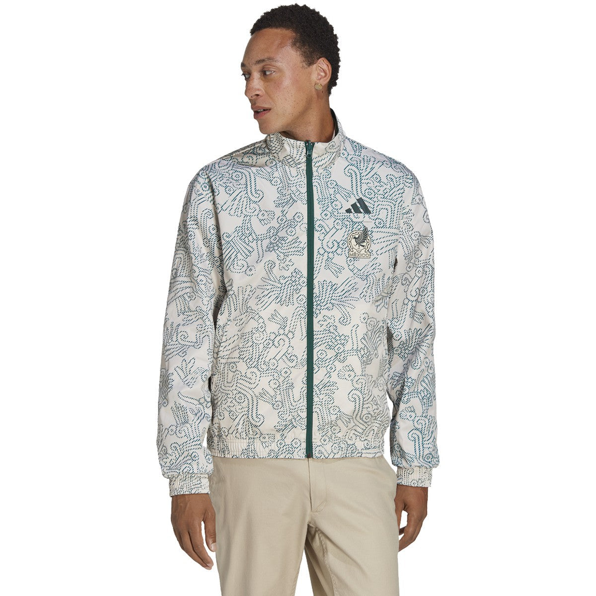 ADIDAS MEN'S MEXICO REVERSIBLE ANTHEM JACKET