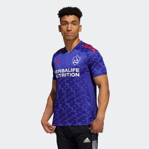 Youth LA Galaxy adidas Blue 2022 Primeblue Replica Jersey