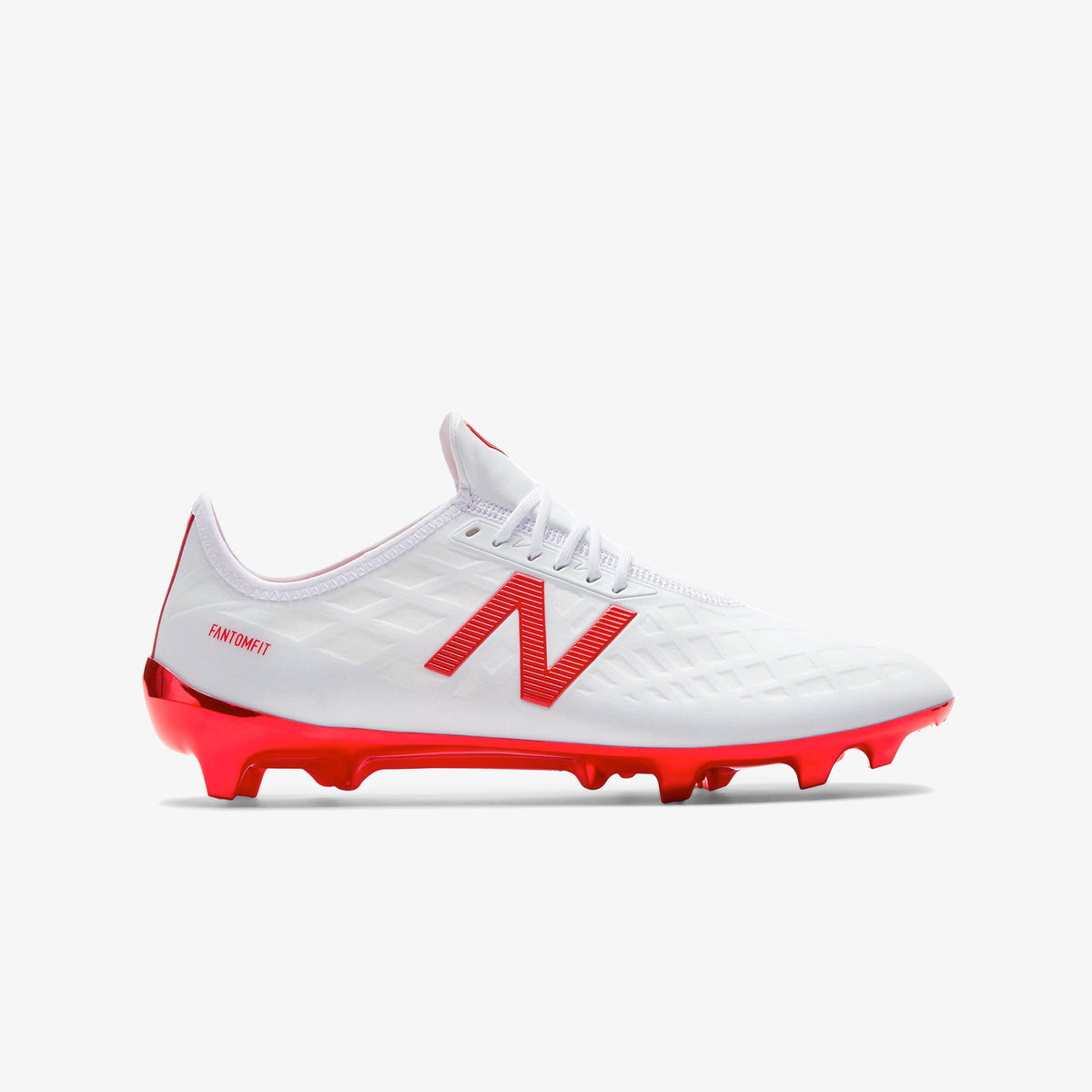 Tekela 1.0 Pro FG Soccer Cleats - White/Red