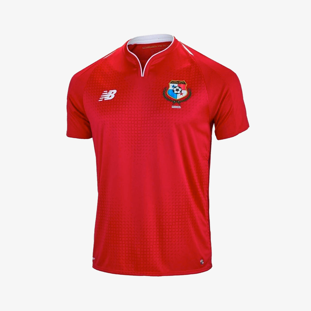 Men's New Balance Red Panama National Team 2018 Home Replica Jersey