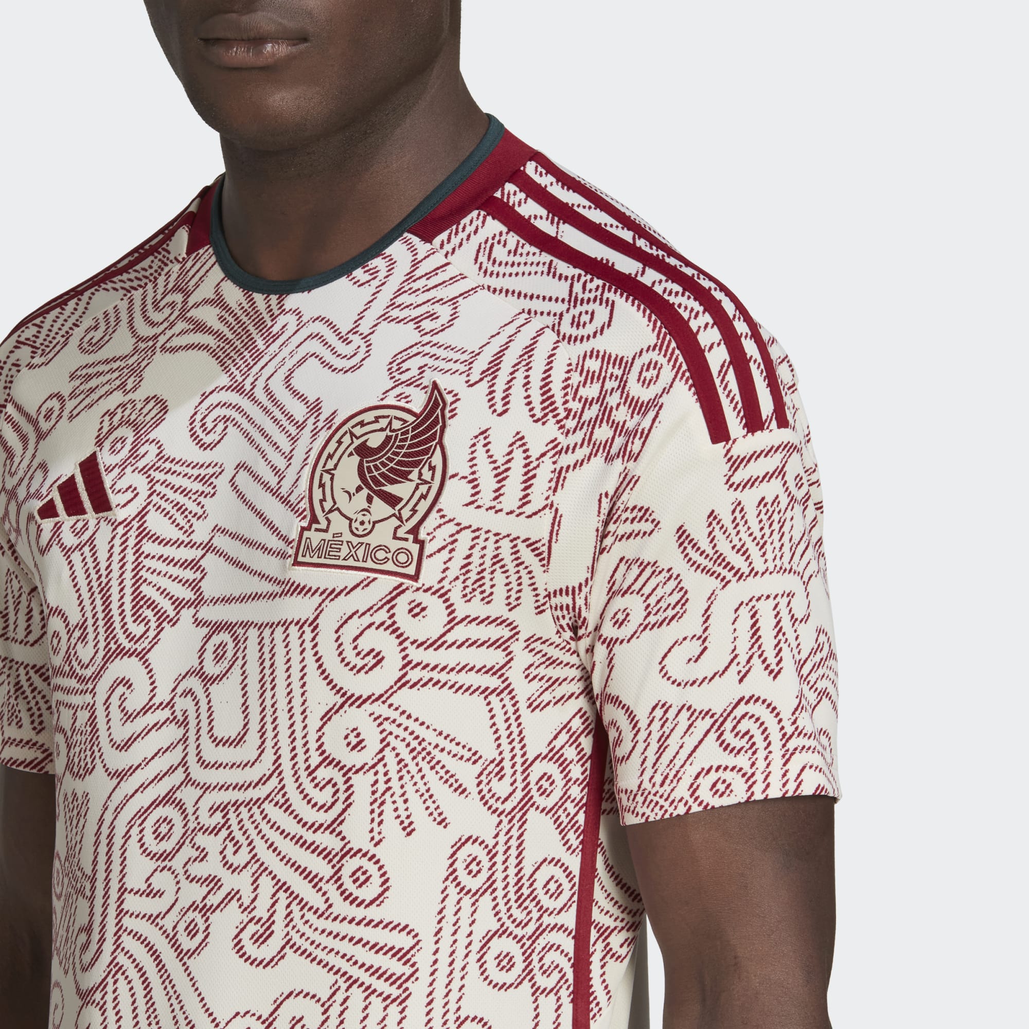 official adidas netflix men mexico soccer futbol maillot jersey medium
