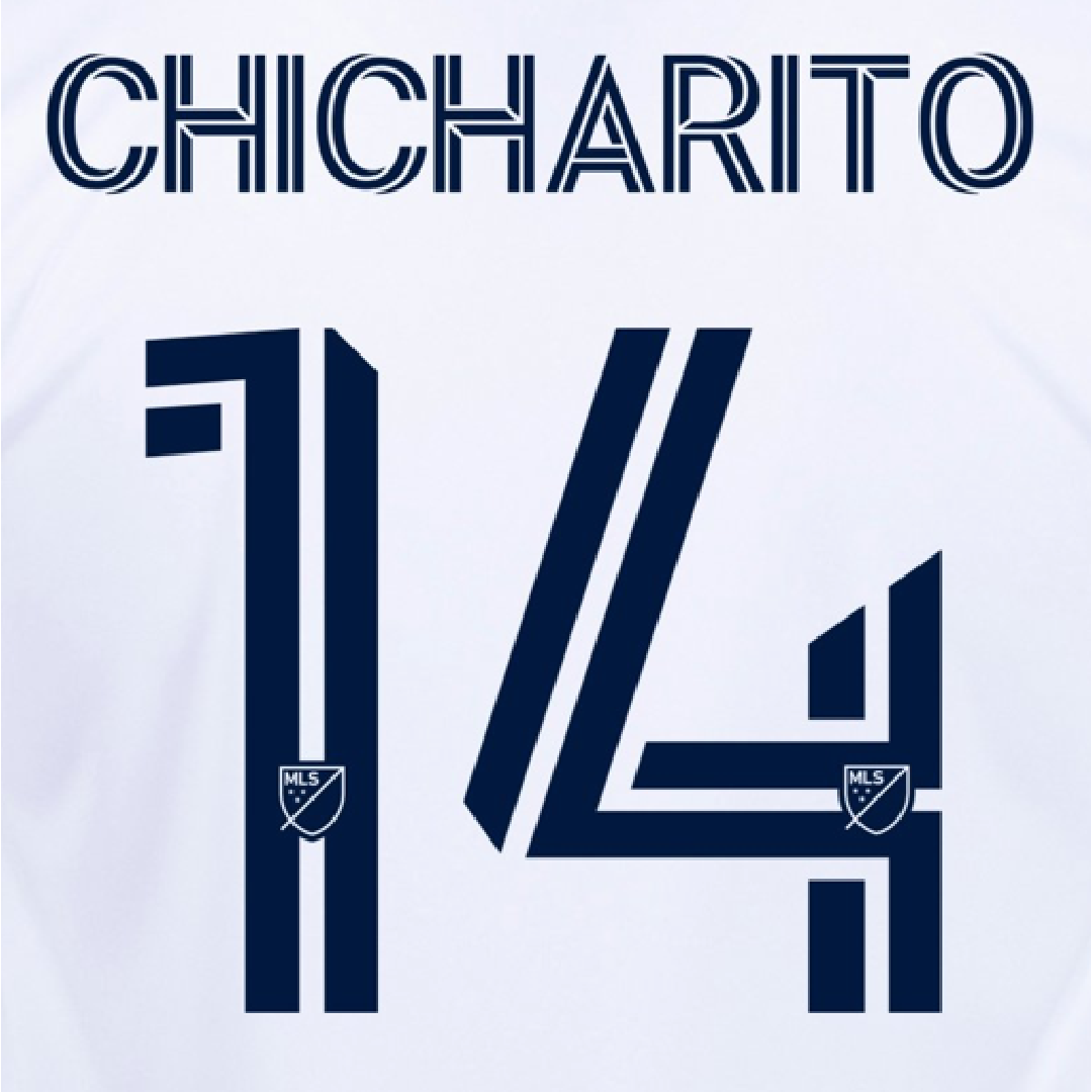  Chicharito #14 Galaxy - Camiseta de fútbol para hombre