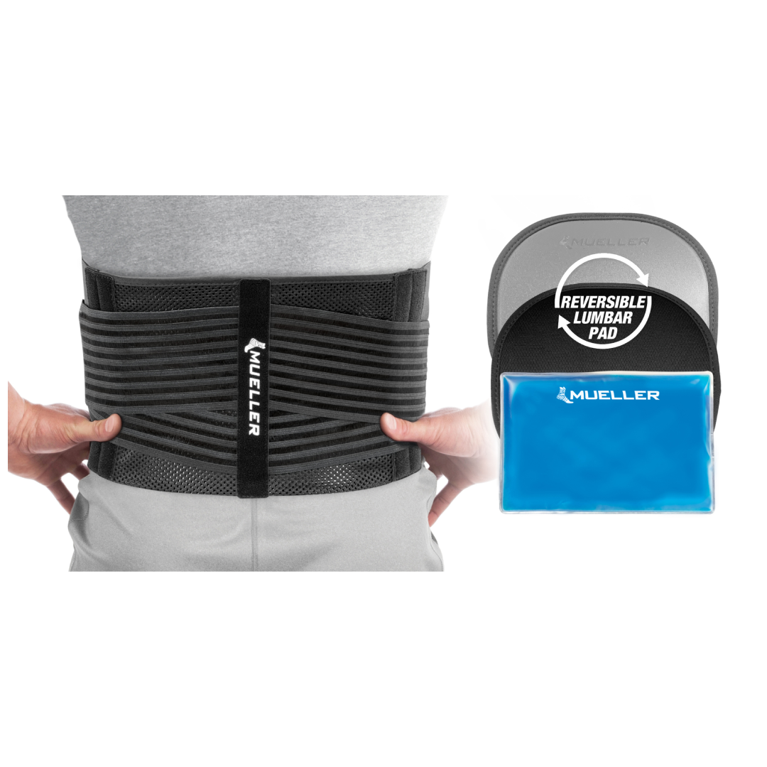 4-in-1 Lumbar Back Brace with Cold-Hot Pack, OSFM