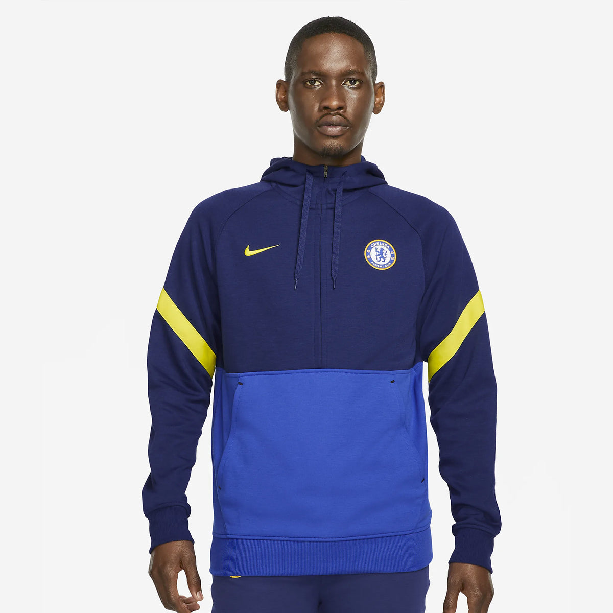 Men&#39;s Chelsea FC Half Zip Hoodie 2021-22