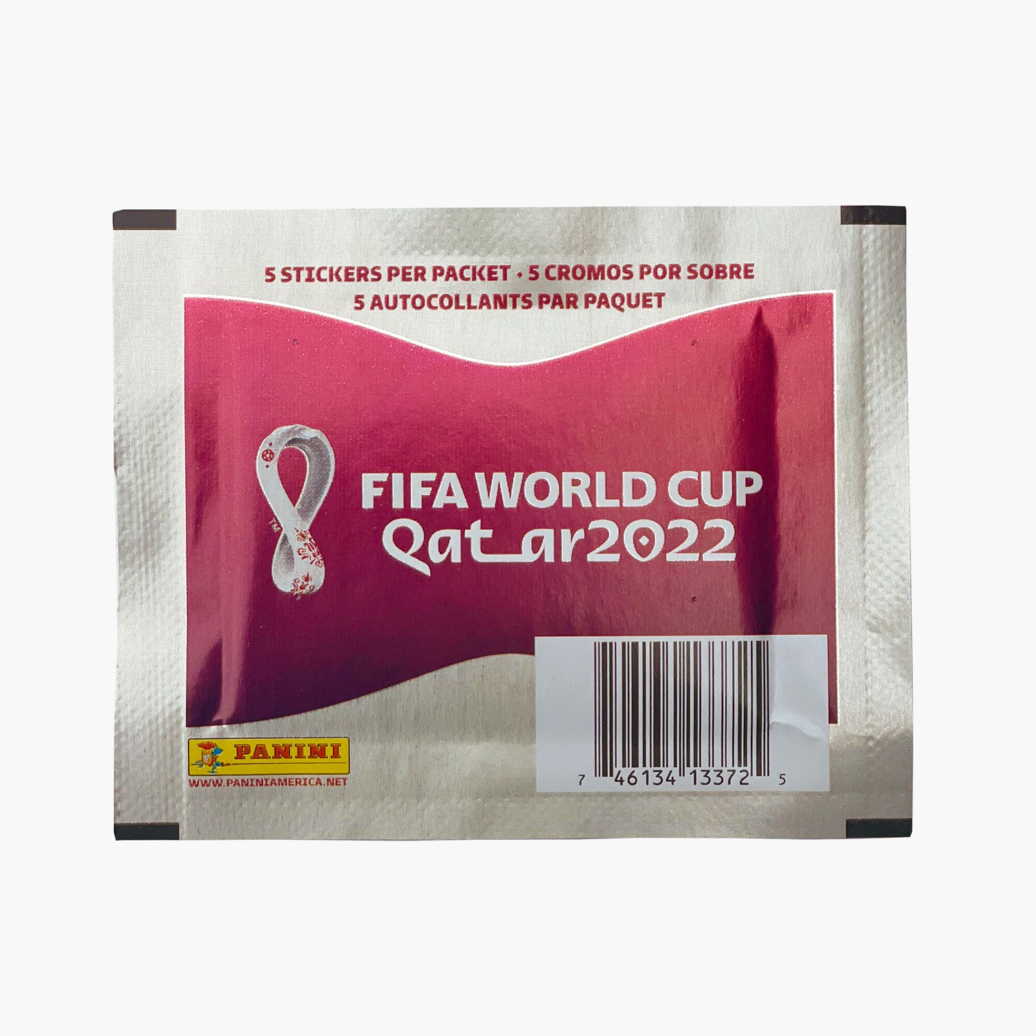 Panini World Cup Qatar 2022 Sticker Box (50 STICKER PACKS 250 STICKERS