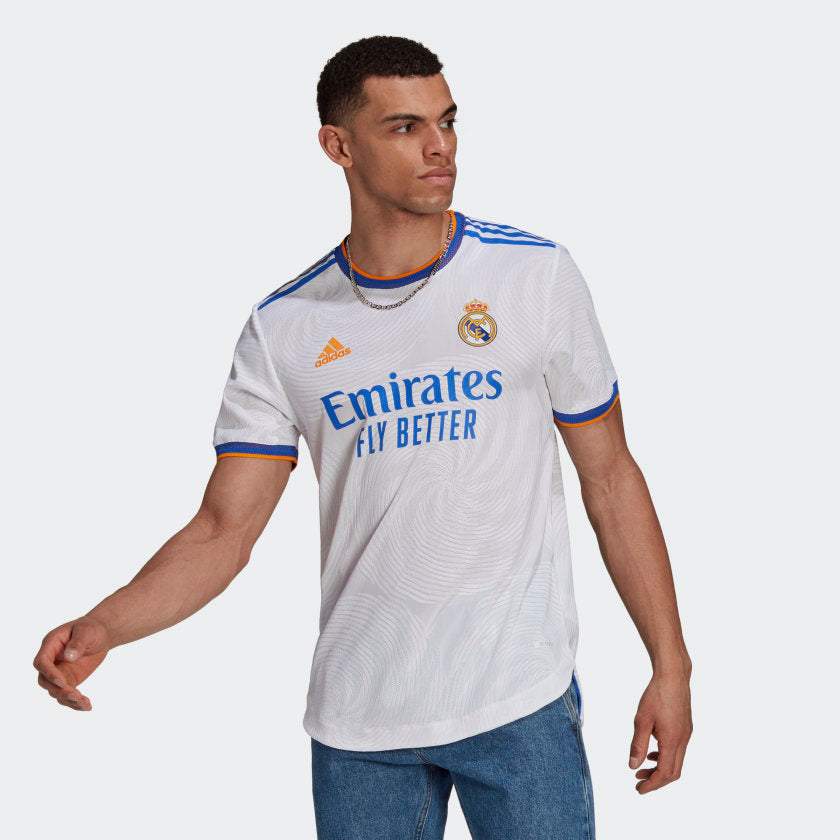 adidas Real Madrid Authentic Home Jersey 2021/22