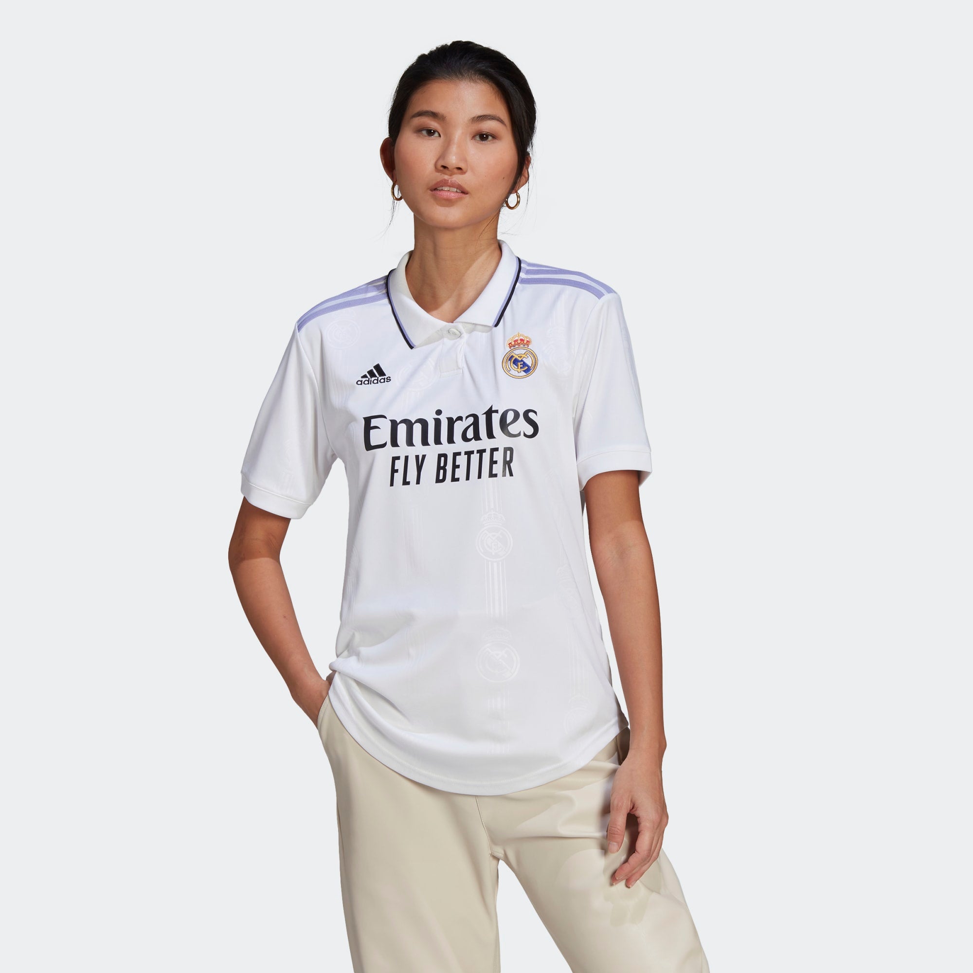 Adidas Men's Real Madrid Home Jersey - White, XL