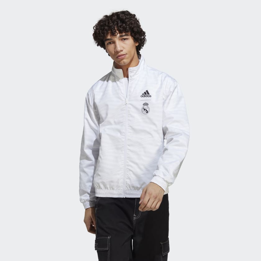 adidas REAL MADRID Men&#39;s ANTHEM JACKET