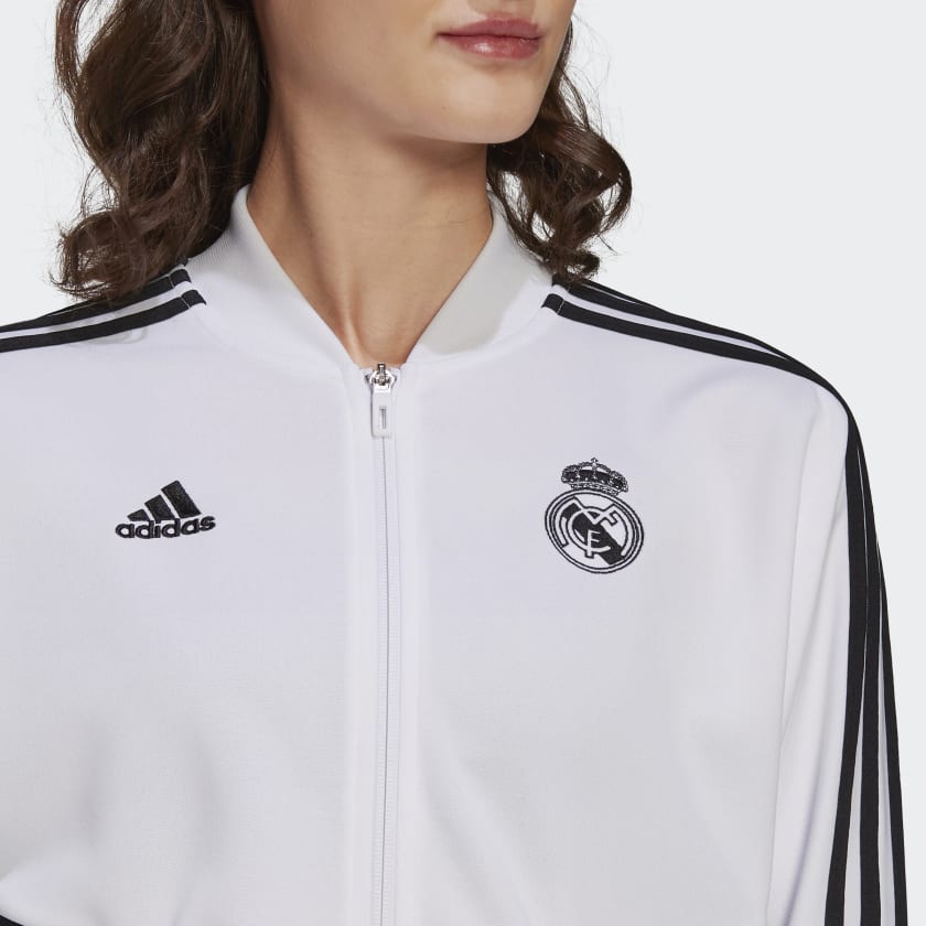 Adidas Real Madrid 2023 Rain Jacket - FutFanatics
