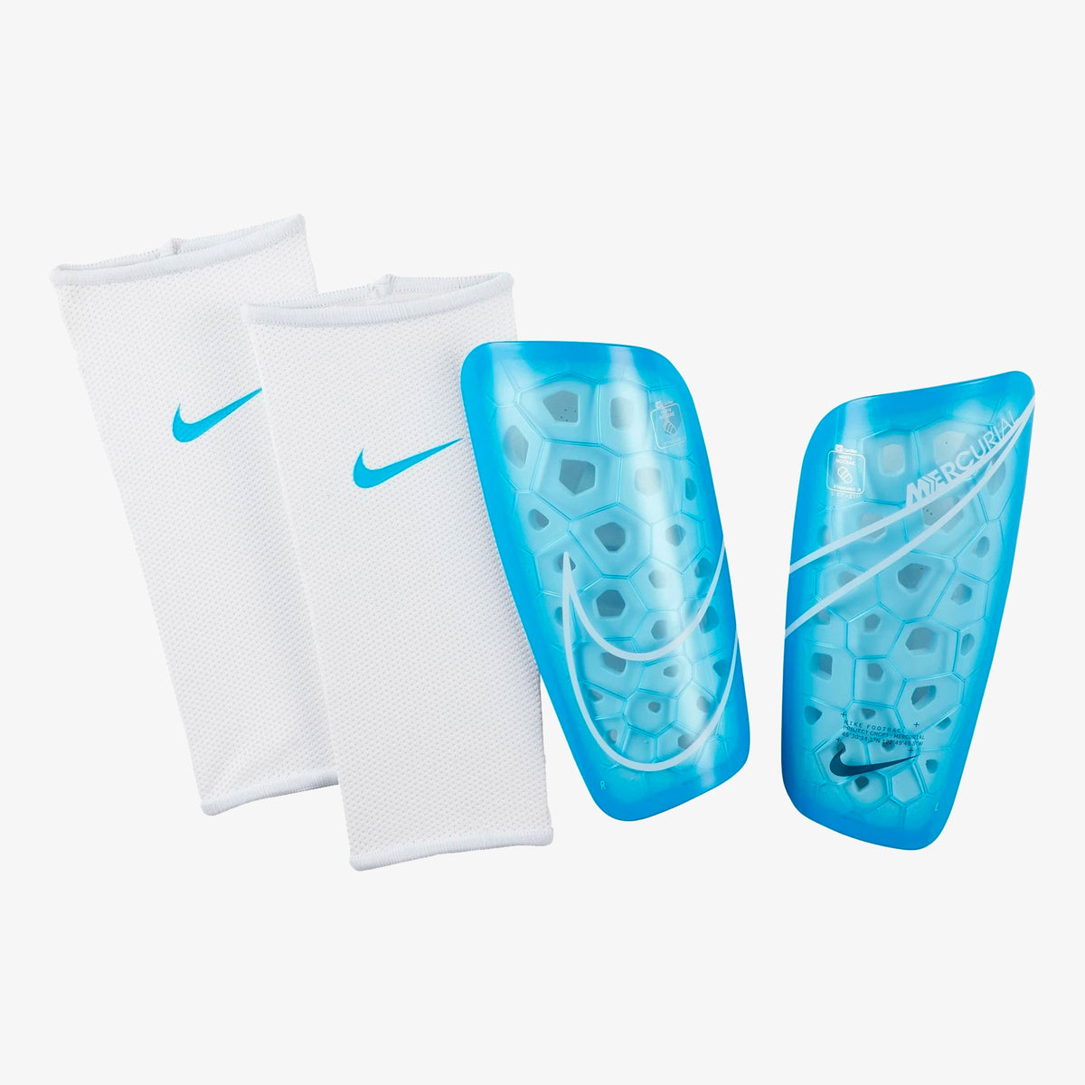 Mercurial Lite Football Shin Guards - Blue Hero/White