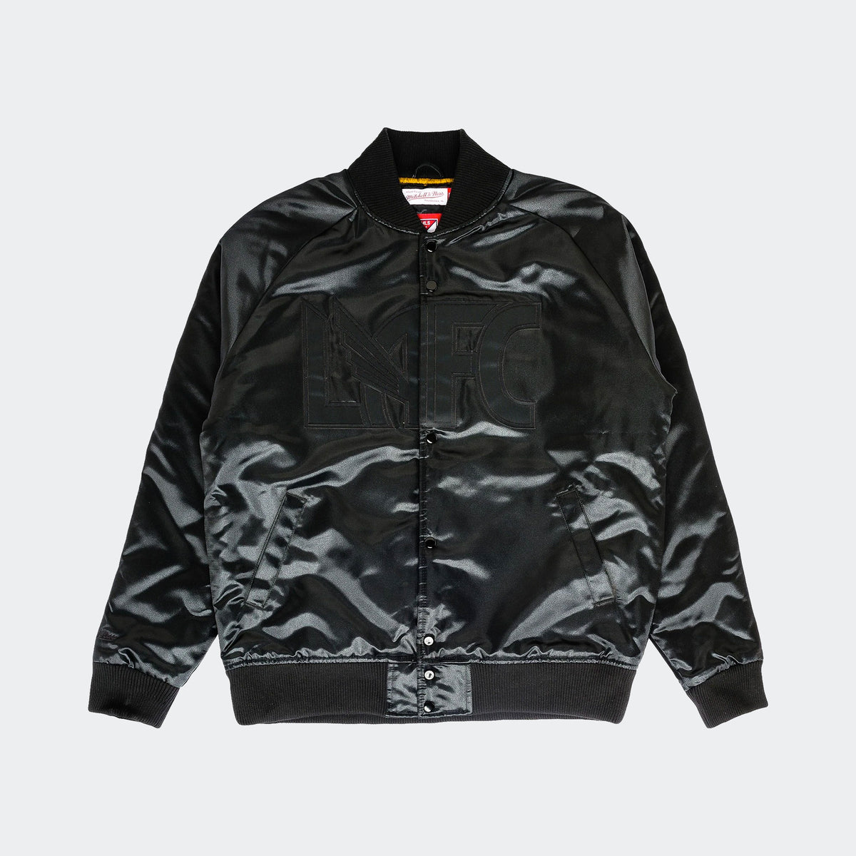 LAFC Midnight Satin Bomber Jacket Niky&#39;s Exclusive