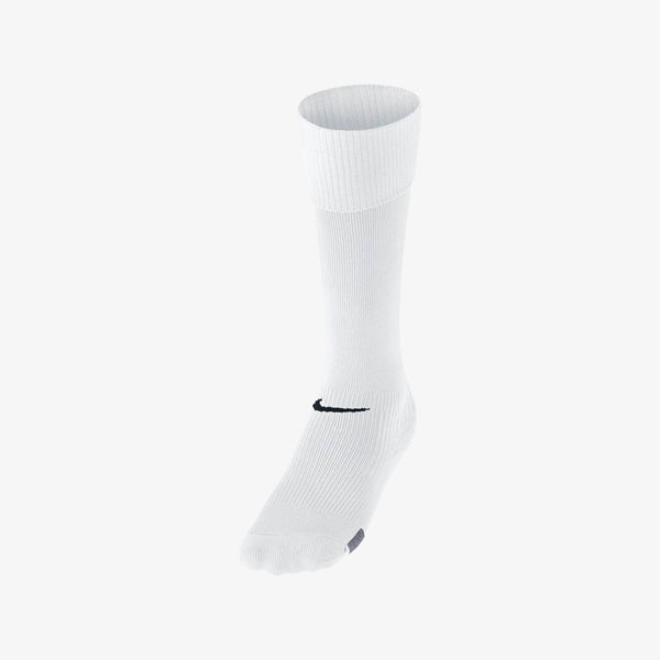 NIKE Academy Over-The-Calf Soccer Socks, White/Black, Medium, Nike Socks  Soccer