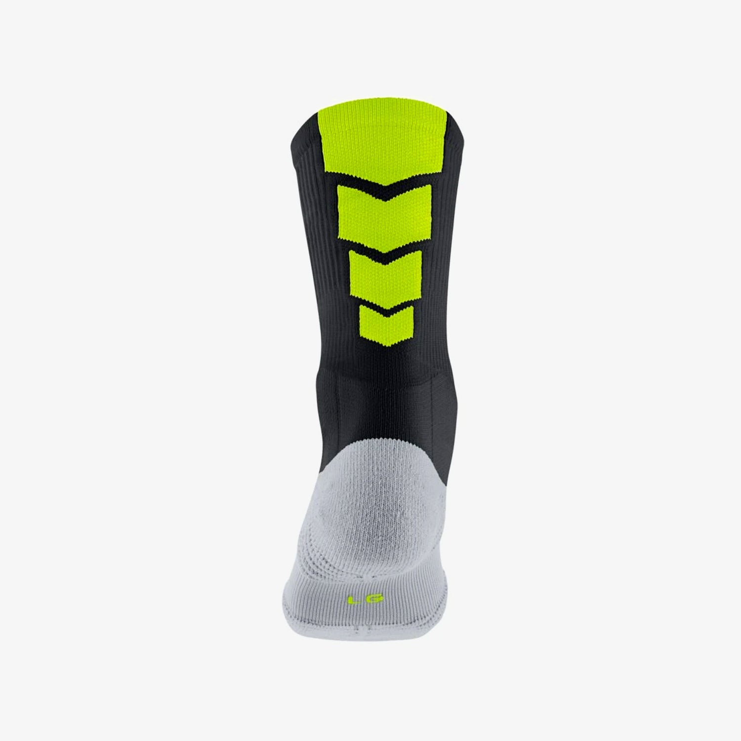 Stadium Crew Soccer Socks - Black/Neon