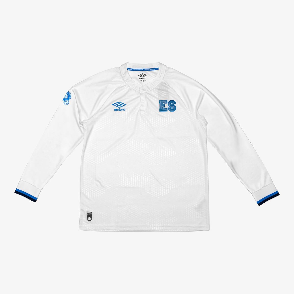 Men&#39;s El Salvador Away Long Sleeve Jersey 2021-2022