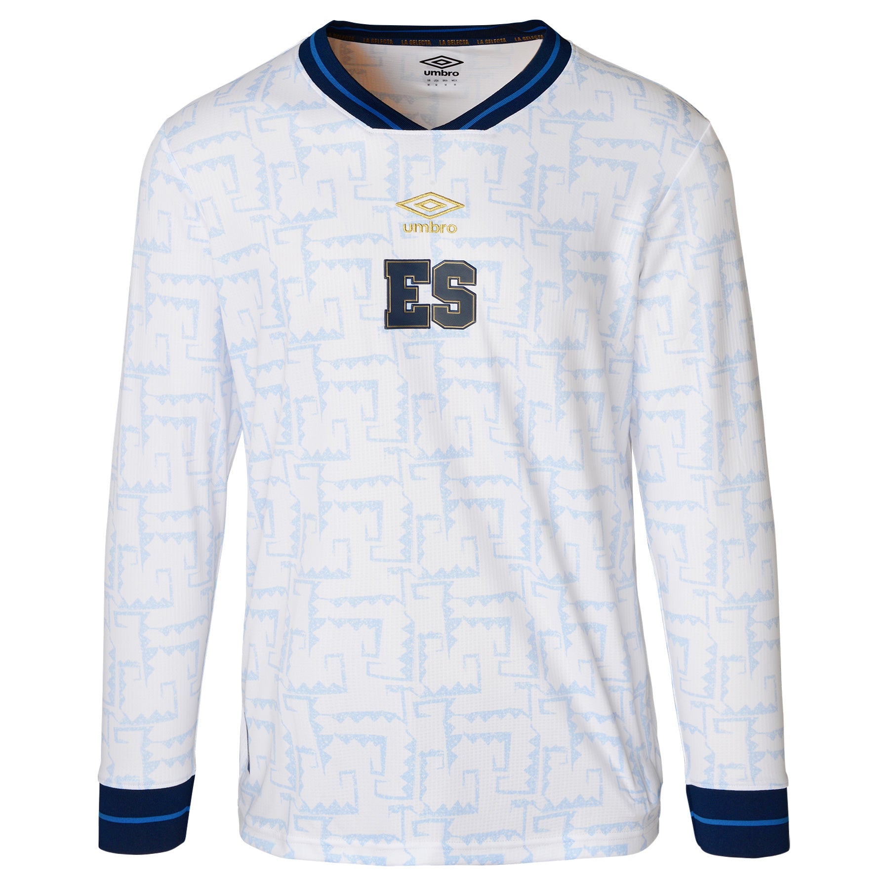 Umbro El Salvador Away Long Sleeve Jersey 2023 Men's