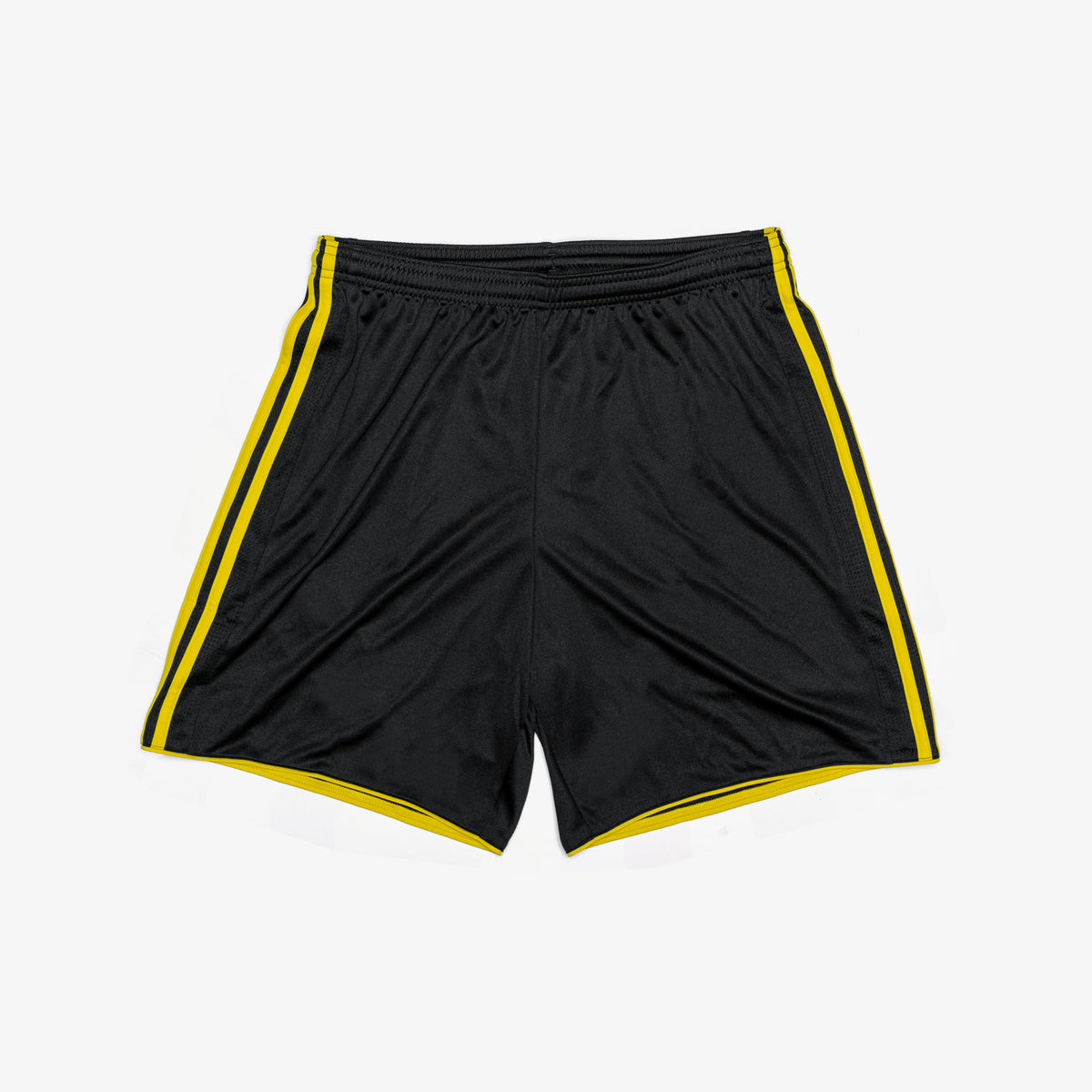 adidas Tastigo 17 Short Black/Yellow - Men&#39;s - BR6852-BY-ADIDAS by Adidas | Available at Niky&#39;s Sports