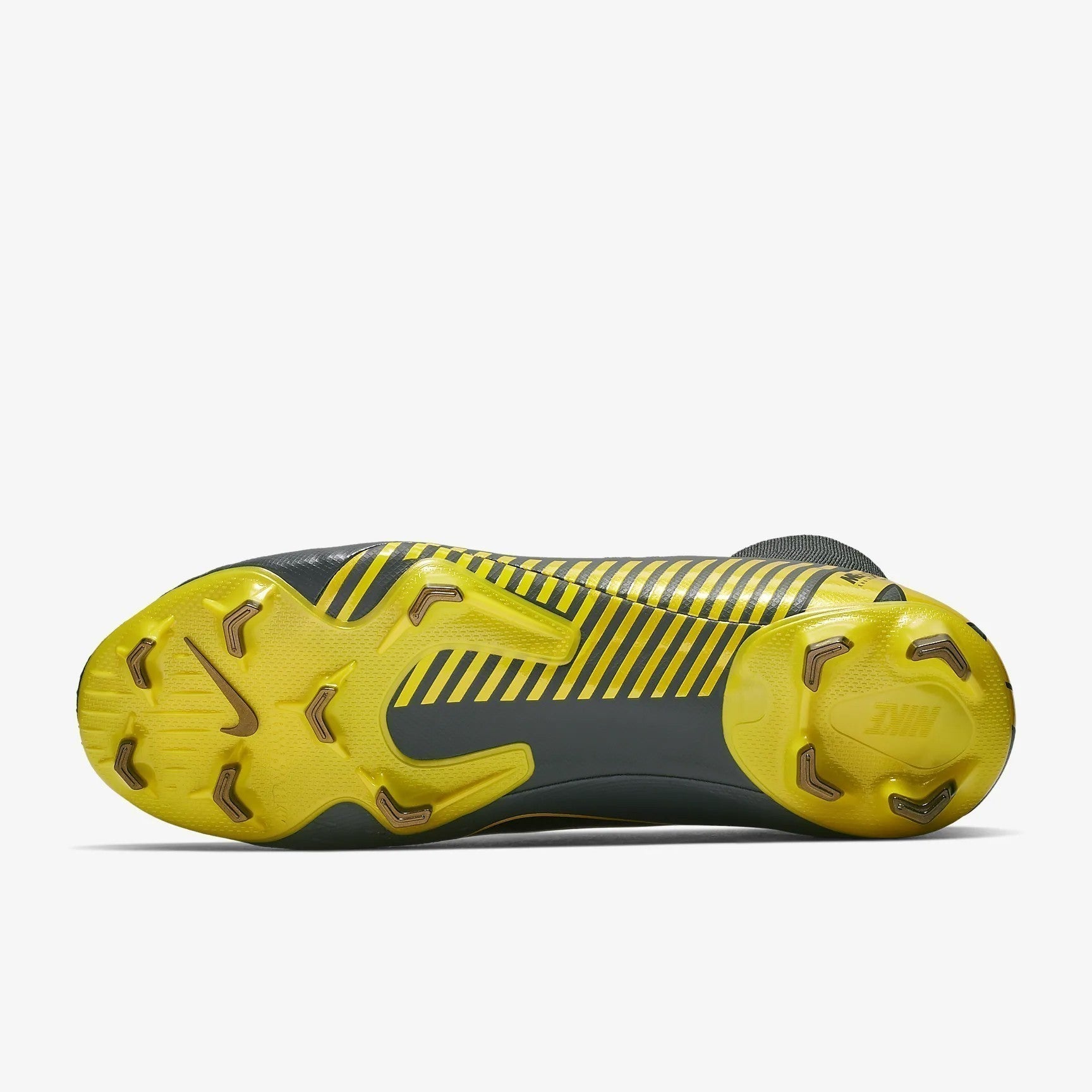 Nike mercurial superfly vi pro fg soccer cleat - grey/black/yellow hotsell