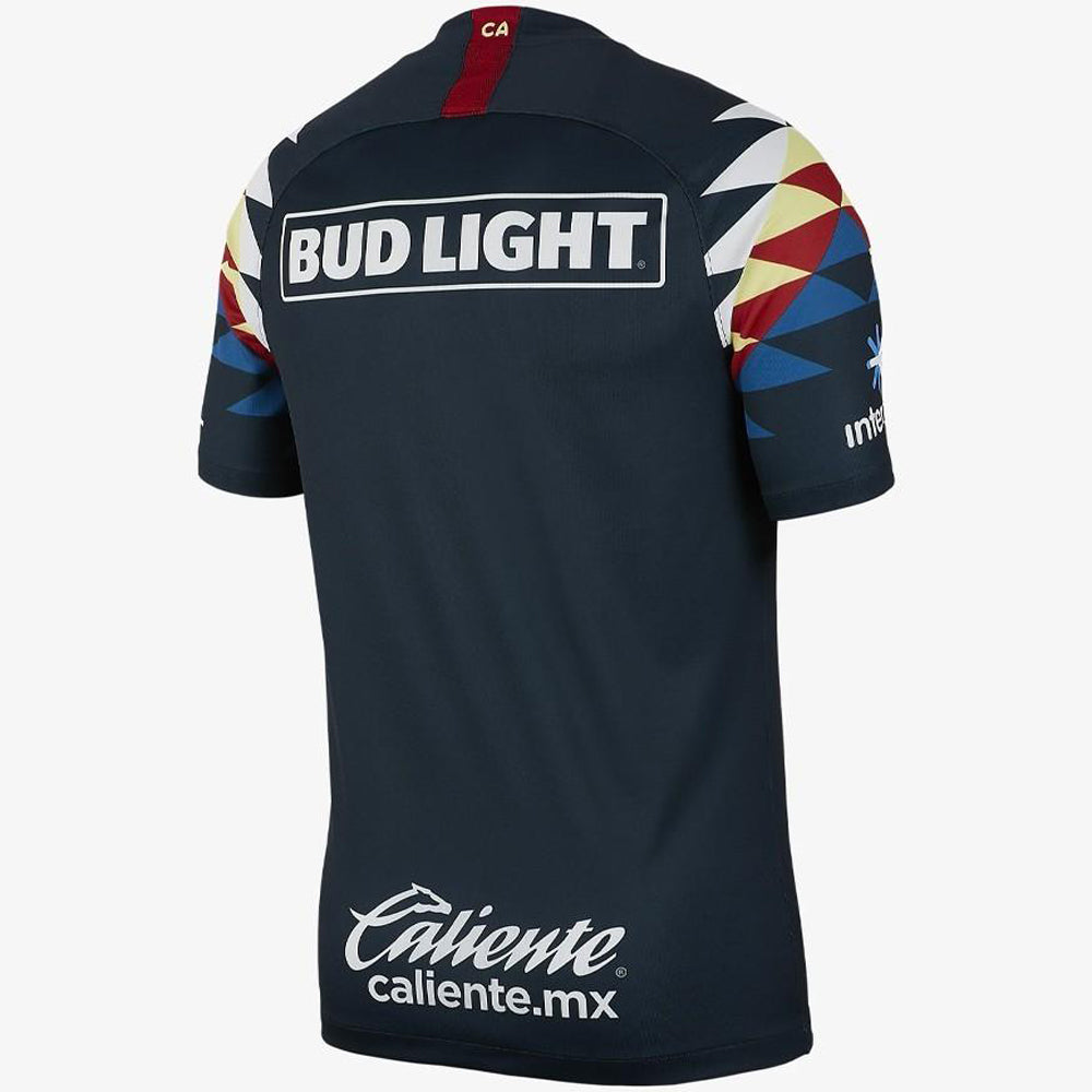 Club America 19/20 Away Jersey - Armory Navy/Gym Red/Lemon Chiffon