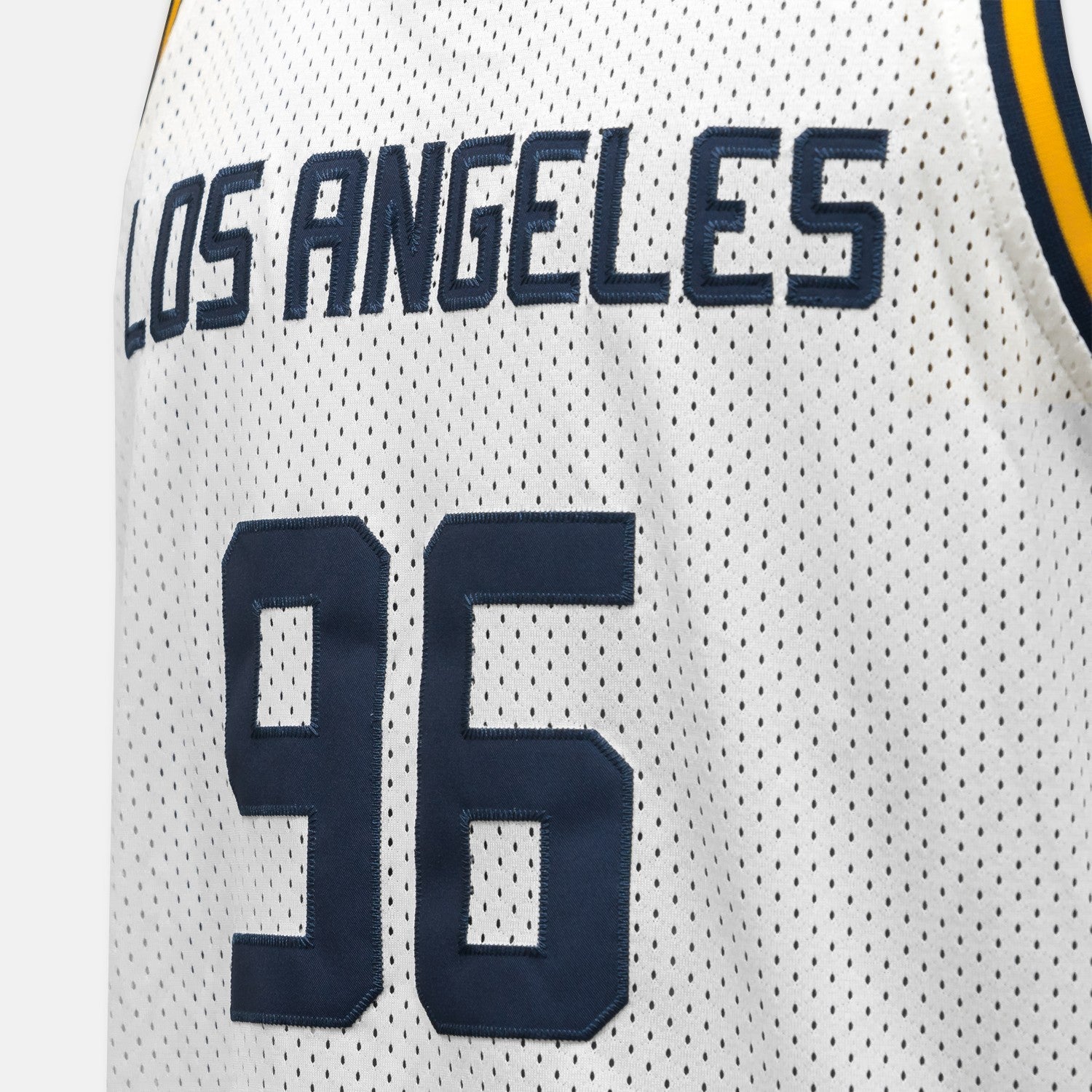 LA Galaxy Basketball Jersey - White/Blue/Yellow