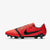 Men's PhantomVNM Pro FG Soccer Cleats - Bright Crimson/Bright Crimson/Metallic Silver/Black