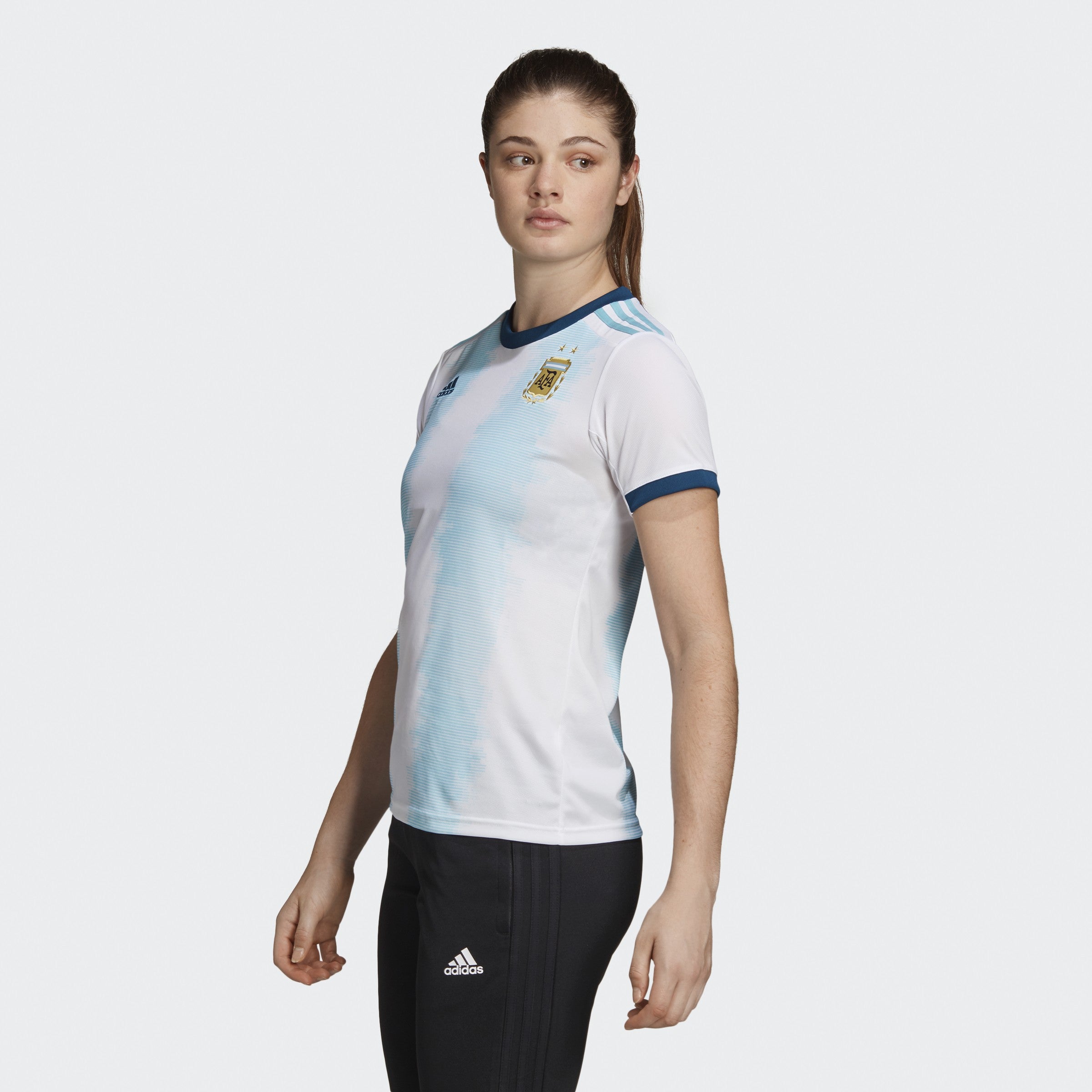 Nicolás González 15 Argentina 2022-23 Home Women Jersey National Tea -  Praise To Heaven