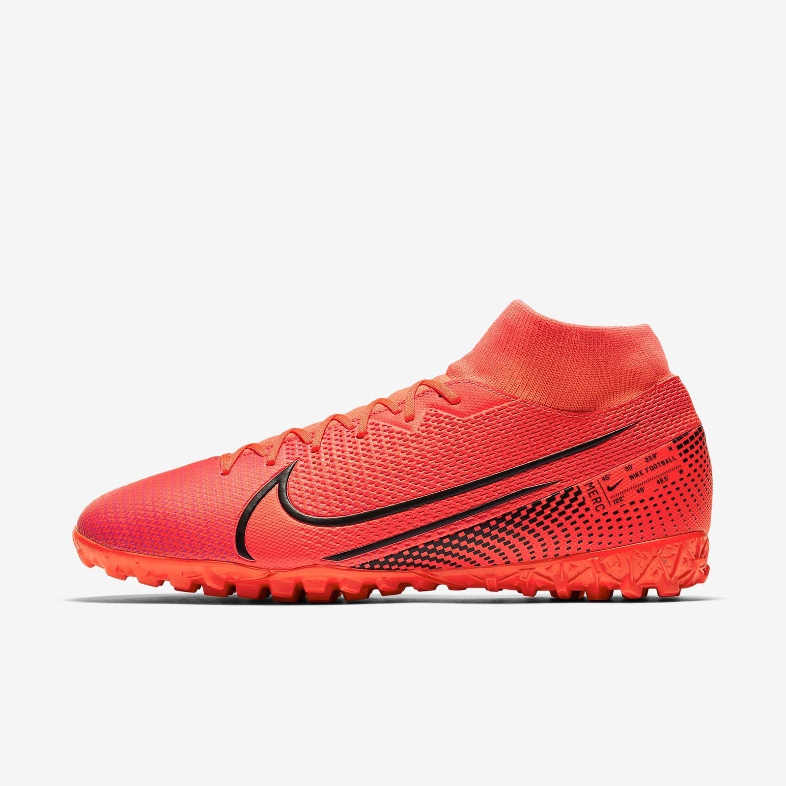 Mercurial superfly 7 turf best sale